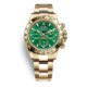 Rolex Daytona oro giallo con il quadrante verde